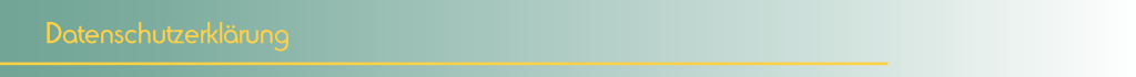 Datenschutzerklärung